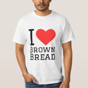 I love brown bread square sticker T-Shirt