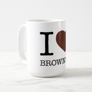 I LOVE BROWNIES COFFEE MUG