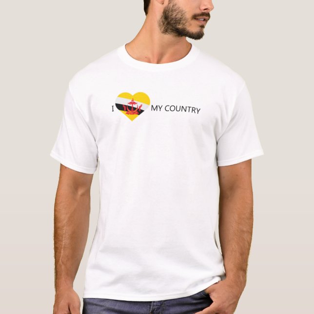 I Love Brunei T-Shirt (Front)