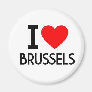 I Love Brussels Magnet