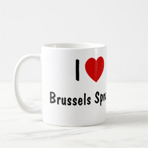 I Love Brussels Sprouts Coffee Mug