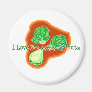 I Love Brussels Sprouts Magnet