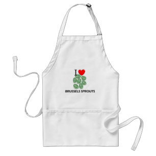 I Love Brussels Sprouts Standard Apron