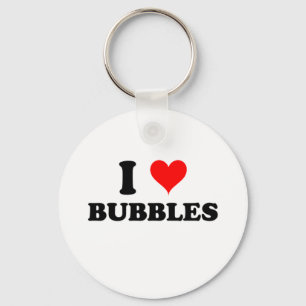 I Love Bubbles Key Ring