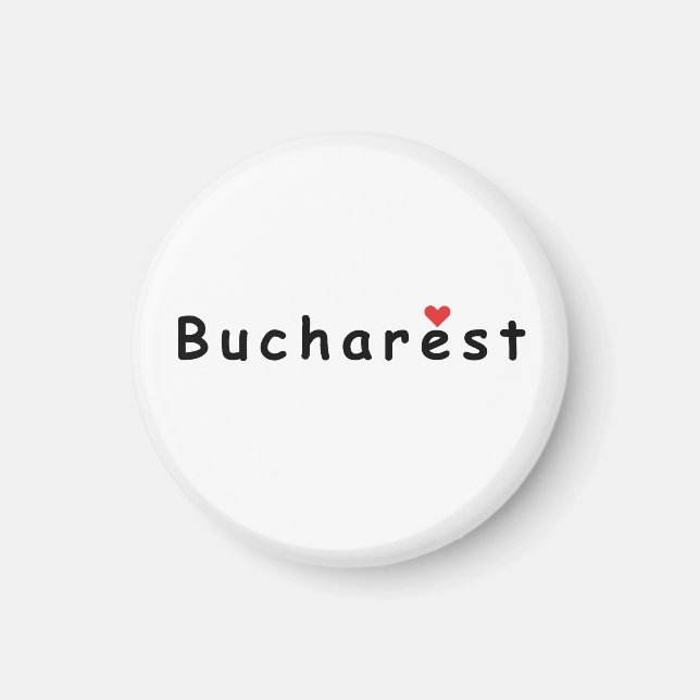 I love Bucharest Magnet (Front)