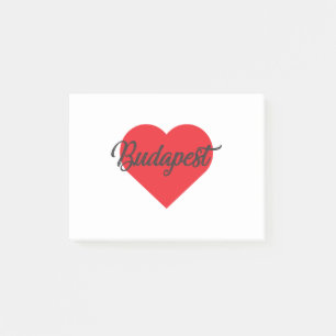 I Love Budapest - Hungary Post-it Notes