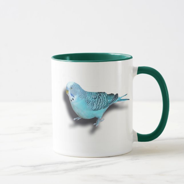 I Love Budgies Mug (Right)