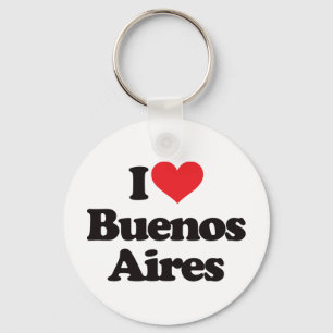 I Love Buenos Aires Key Ring