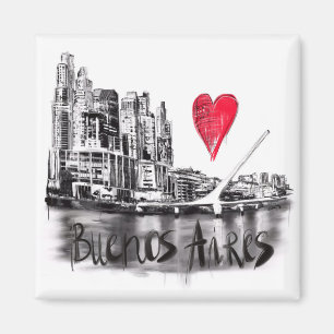 I love Buenos. Aires Magnet