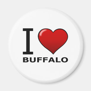 I LOVE BUFFALO,NY - NEW YORK MAGNET