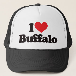 I Love Buffalo Trucker Hat