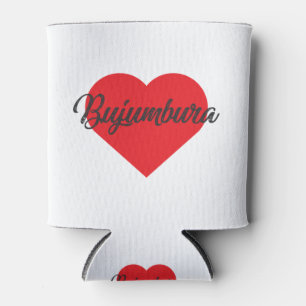 I Love Bujumbura - Burundi Can Cooler