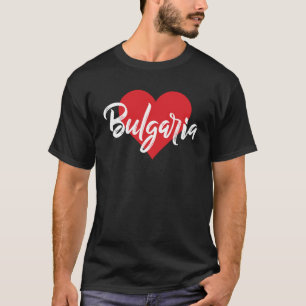 I Love Bulgaria Bulgarian For Women T-Shirt