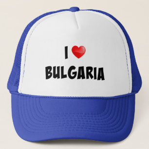 "I Love Bulgaria" custom design Trucker Hat