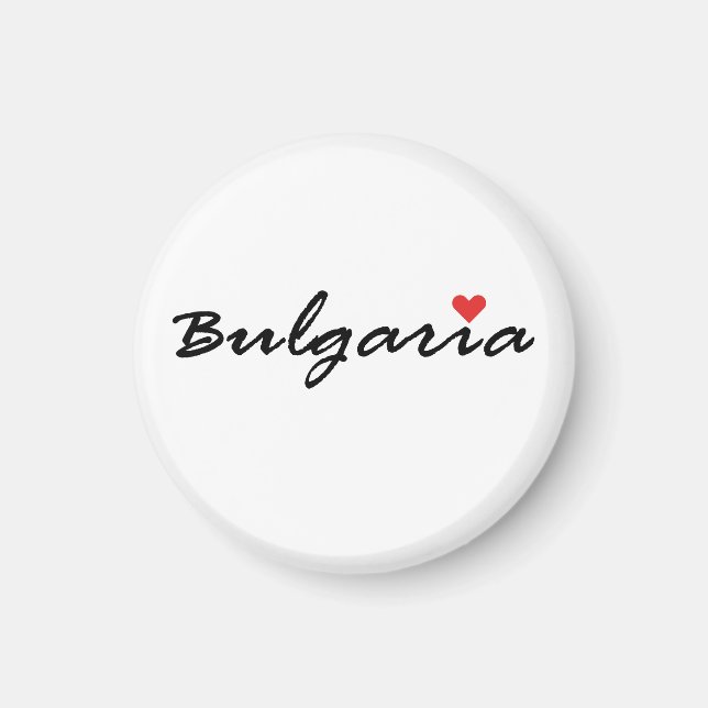I love Bulgaria Magnet (Front)