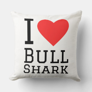 I love bull shark cushion