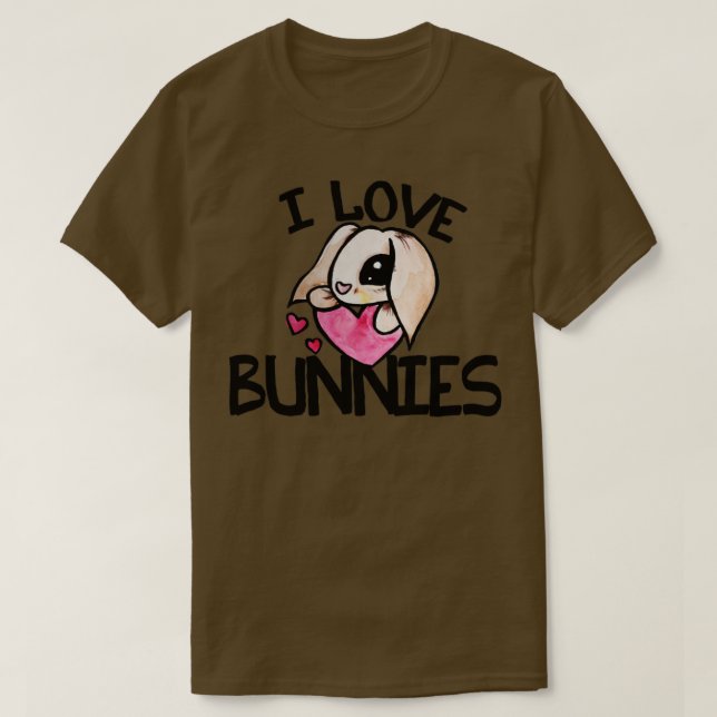 I love Bunnies T-Shirt (Design Front)
