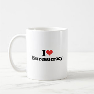 I LOVE BUREAUCRACY - .png Coffee Mug
