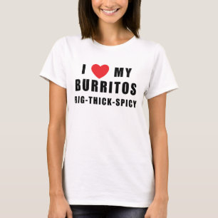 I Love Burritos T-Shirt