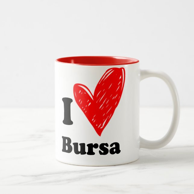I love Bursa Two-Tone Coffee Mug (Right)
