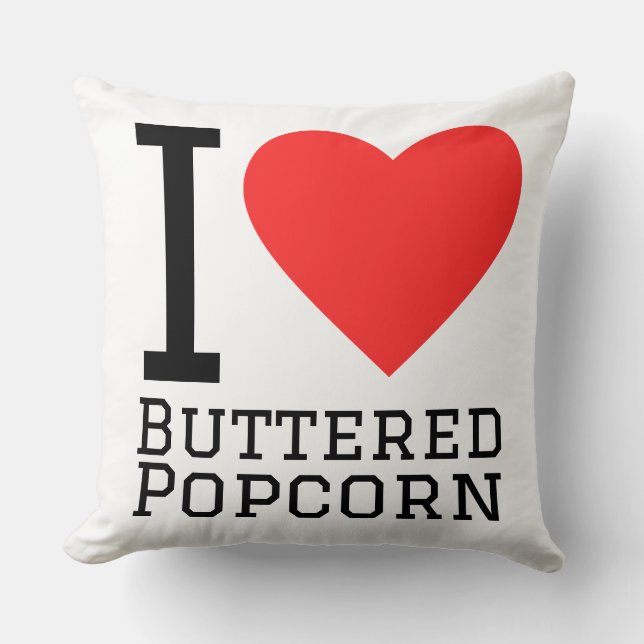 I love buttered popcorn cushion (Front)