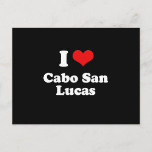I LOVE CABO SAN LUCAS POSTCARD