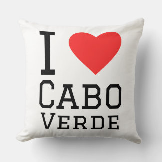 I love Cabo verde Cushion