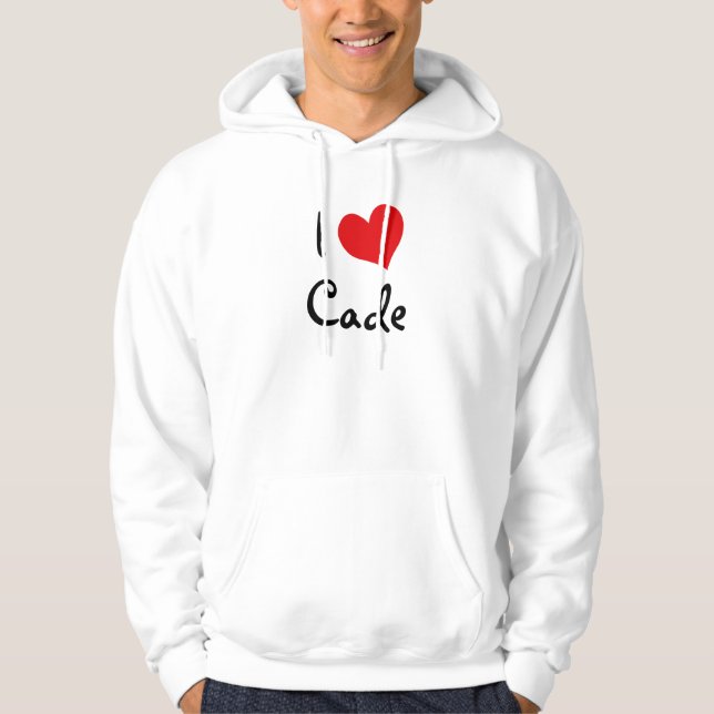 I Love Cade Hoodie (Front)