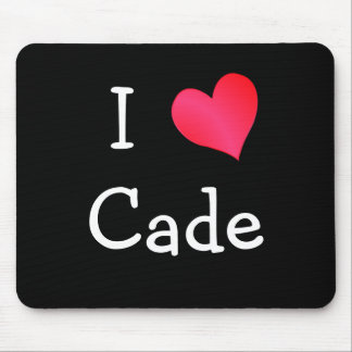 I Love Cade Mouse Mat