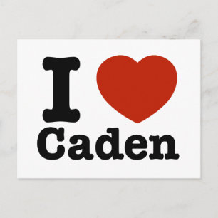 I love Caden Postcard