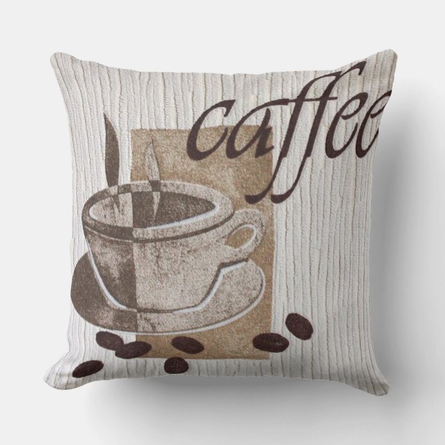 I love Caffee (Coffee) Designer Pillows (Front)
