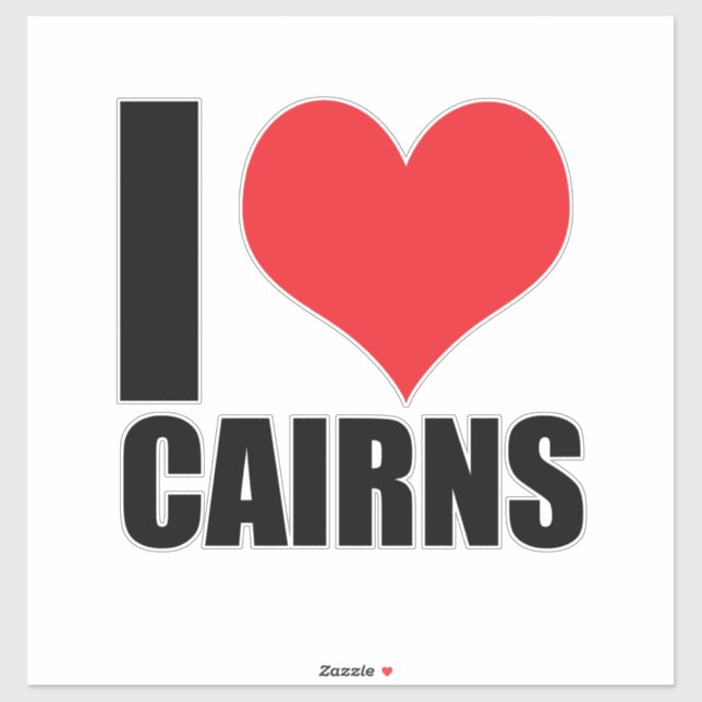 I love Cairns (Sheet)