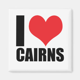 I love Cairns Magnet