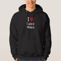 I love Cajun Music heart custom personalised