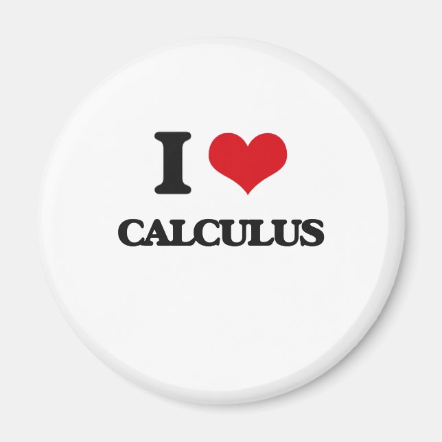 I Love Calculus Magnet (Front)