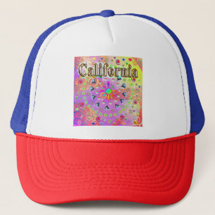 I LOVE California Lucky Golden Hat