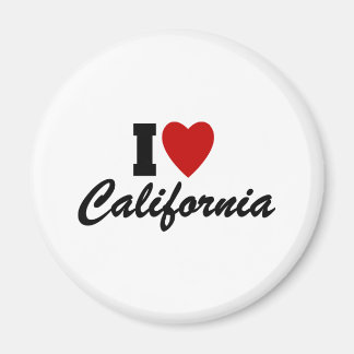 I Love California Magnet
