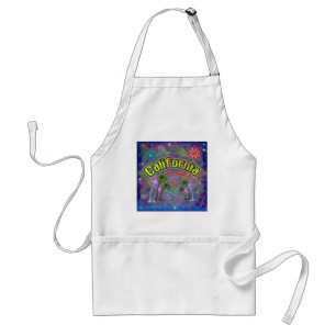 I LOVE California Noble Voyage Apron