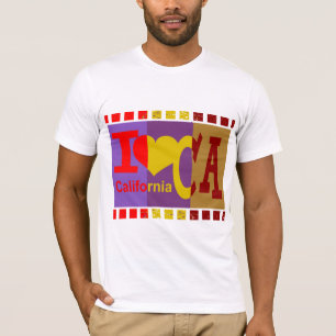 I love California - Pop art T-Shirt