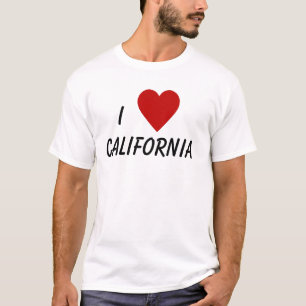 I Love California woman's shirt