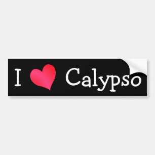 I Love Calypso Bumper Sticker
