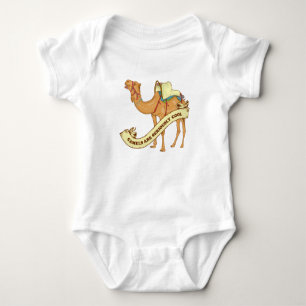 I love camels baby bodysuit