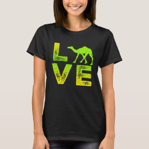 I Love Camels Desert Camel Loving Boys Girls T-Shirt