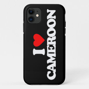 I LOVE CAMEROON iPhone 11 CASE
