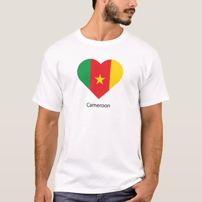 I Love Cameroon T-Shirt (Front)