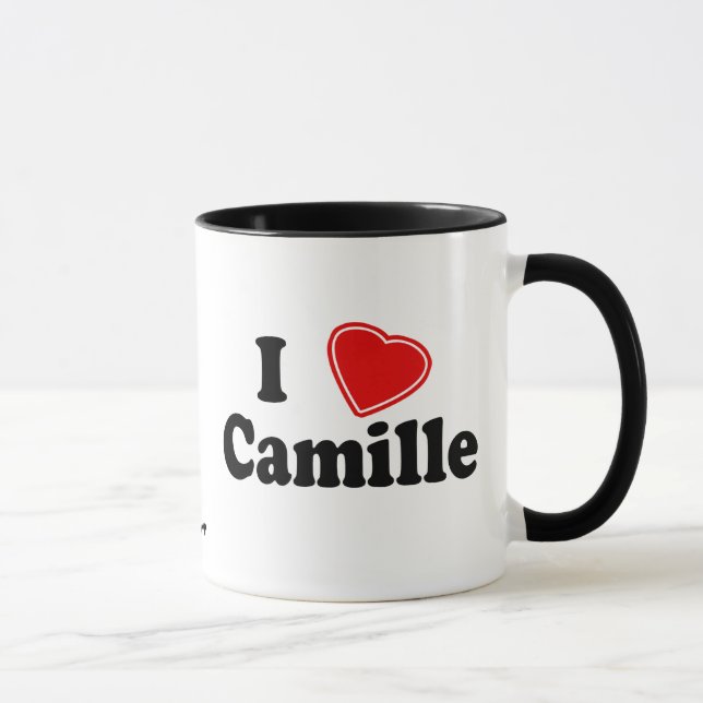 I Love Camille Mug (Right)