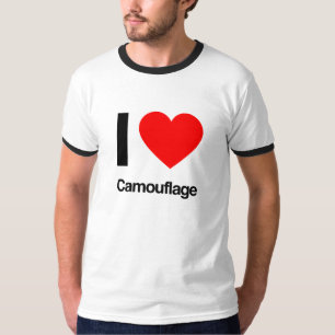 i love camouflage T-Shirt