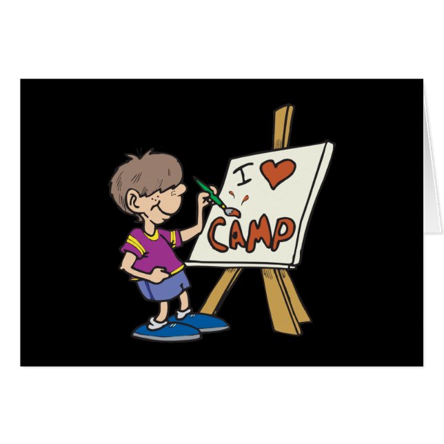 I Love Camp (Front Horizontal)