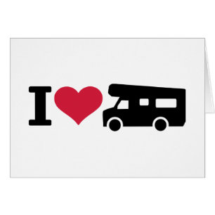 I love camping - camper