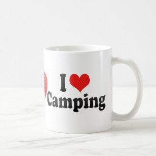 I Love Camping Coffee Mug